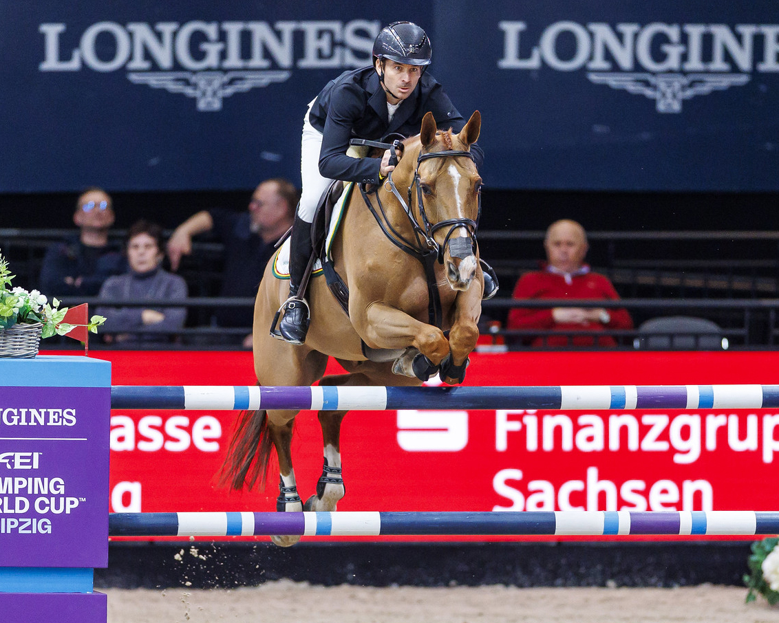 Leipzig CSI5*: Steve Guerdat hat das Weltcupspöringen gewonnen