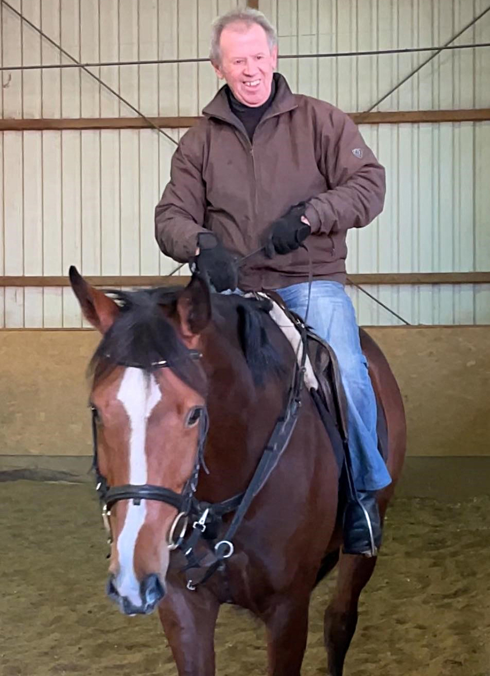 Seit ganzes Leben hat Hans-Peter Ladig den Pferden gewidmet. © privat