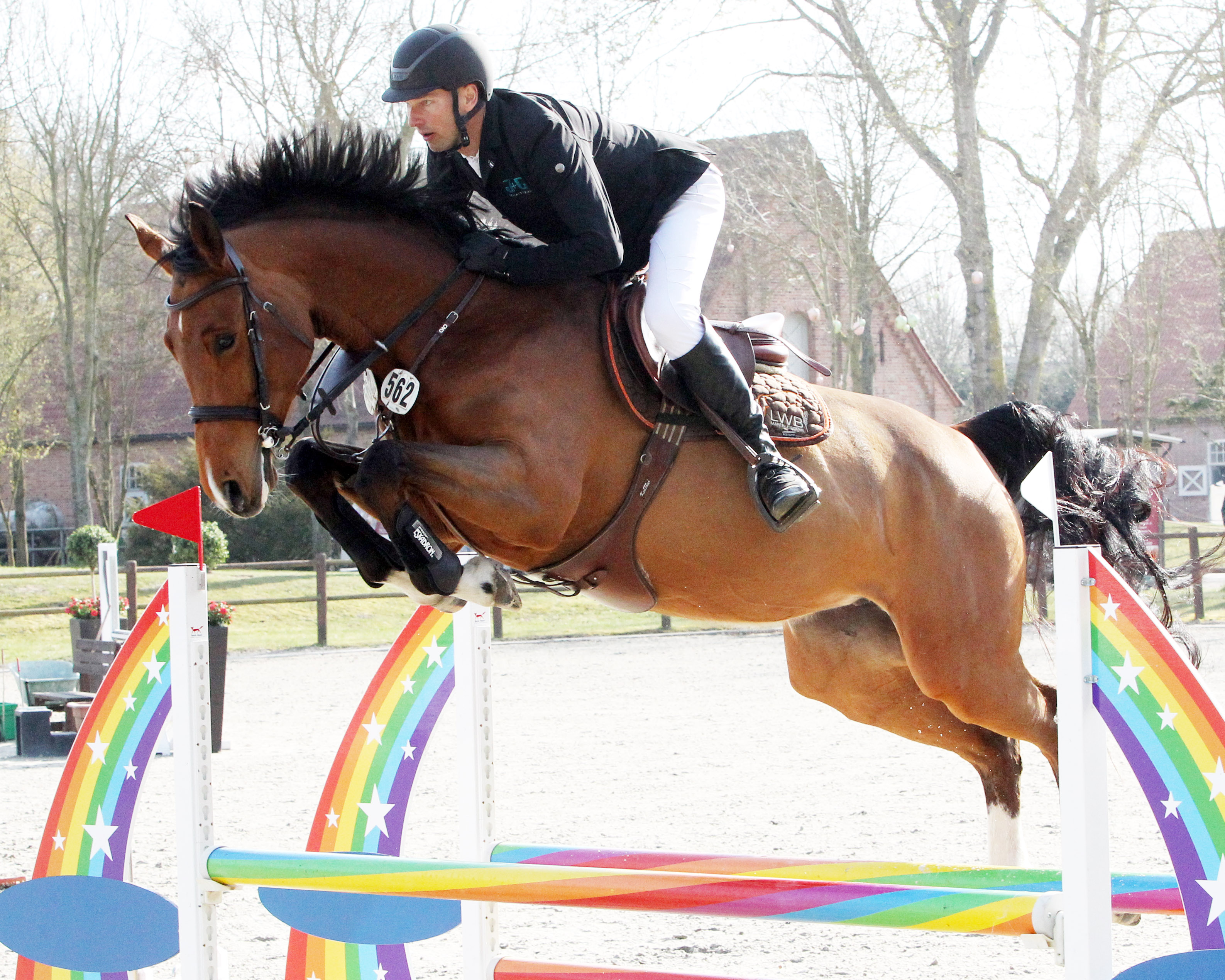 Das Hallenturnier in der Anlage von Martin Jürgens in Polzow hat begonnen