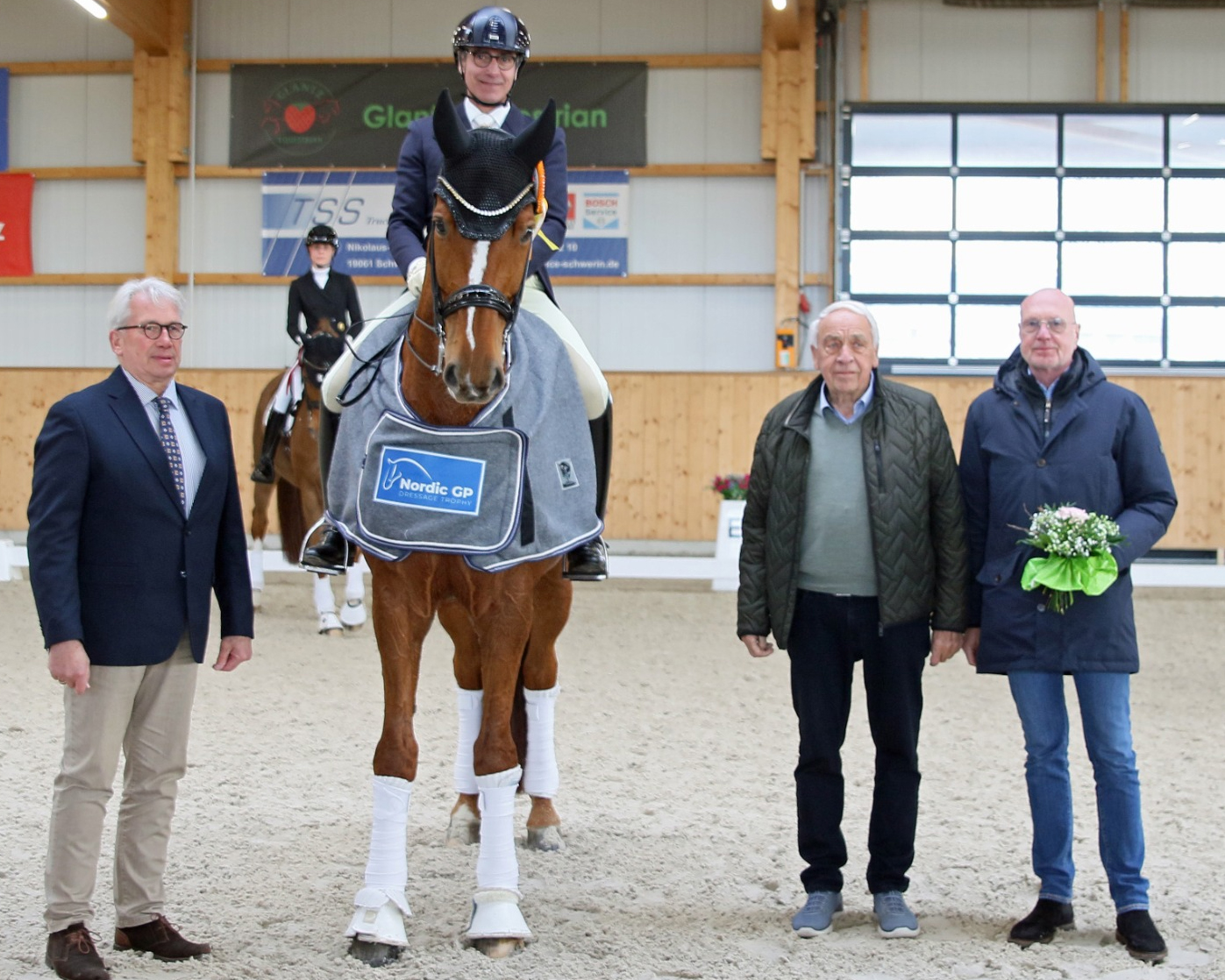 Hohen Wieschendorf: Portugise Nuno Palma e Santos gewann Nordic GP Dressage Trophy