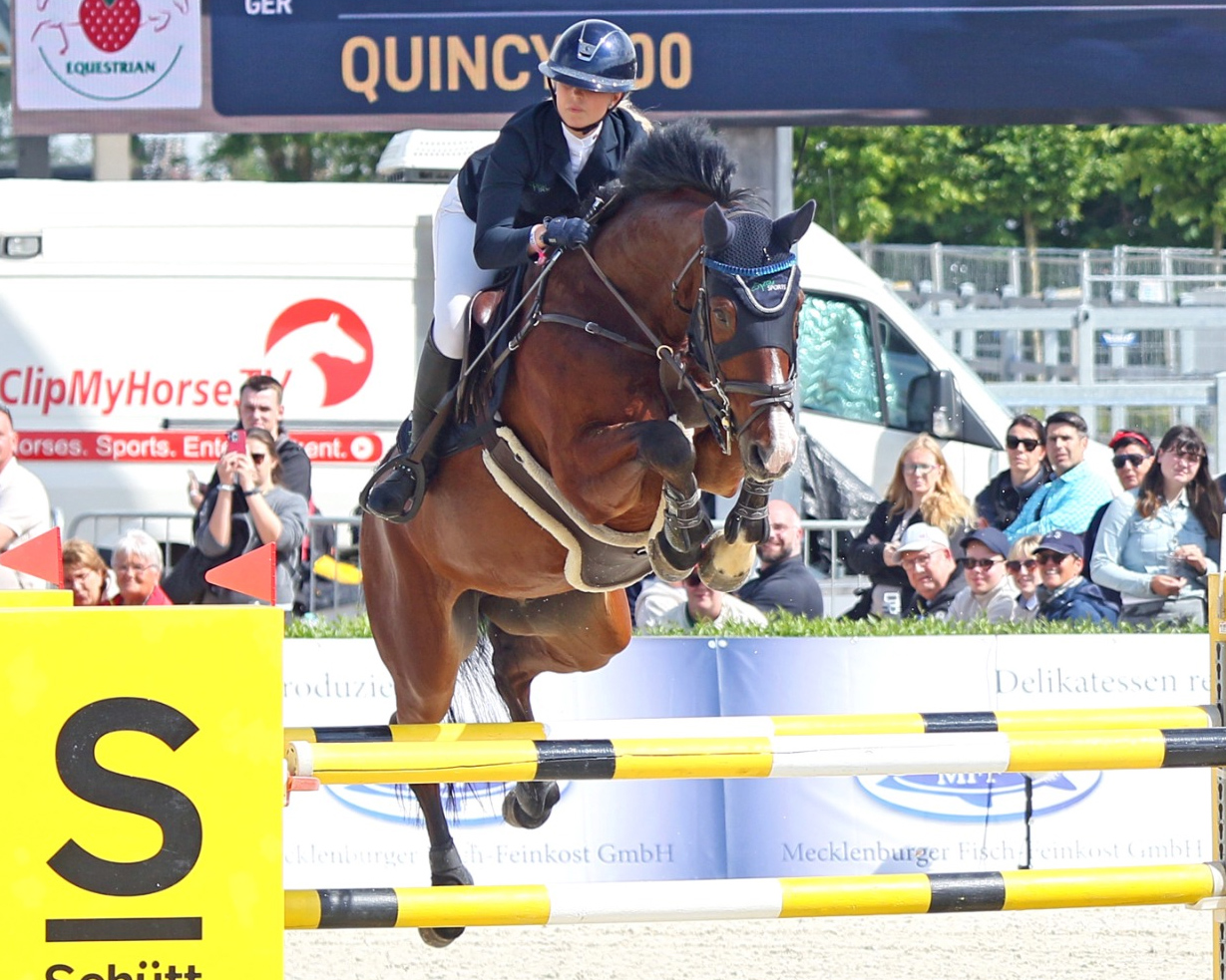 Christin Wascher mit Quincy. © KaLo