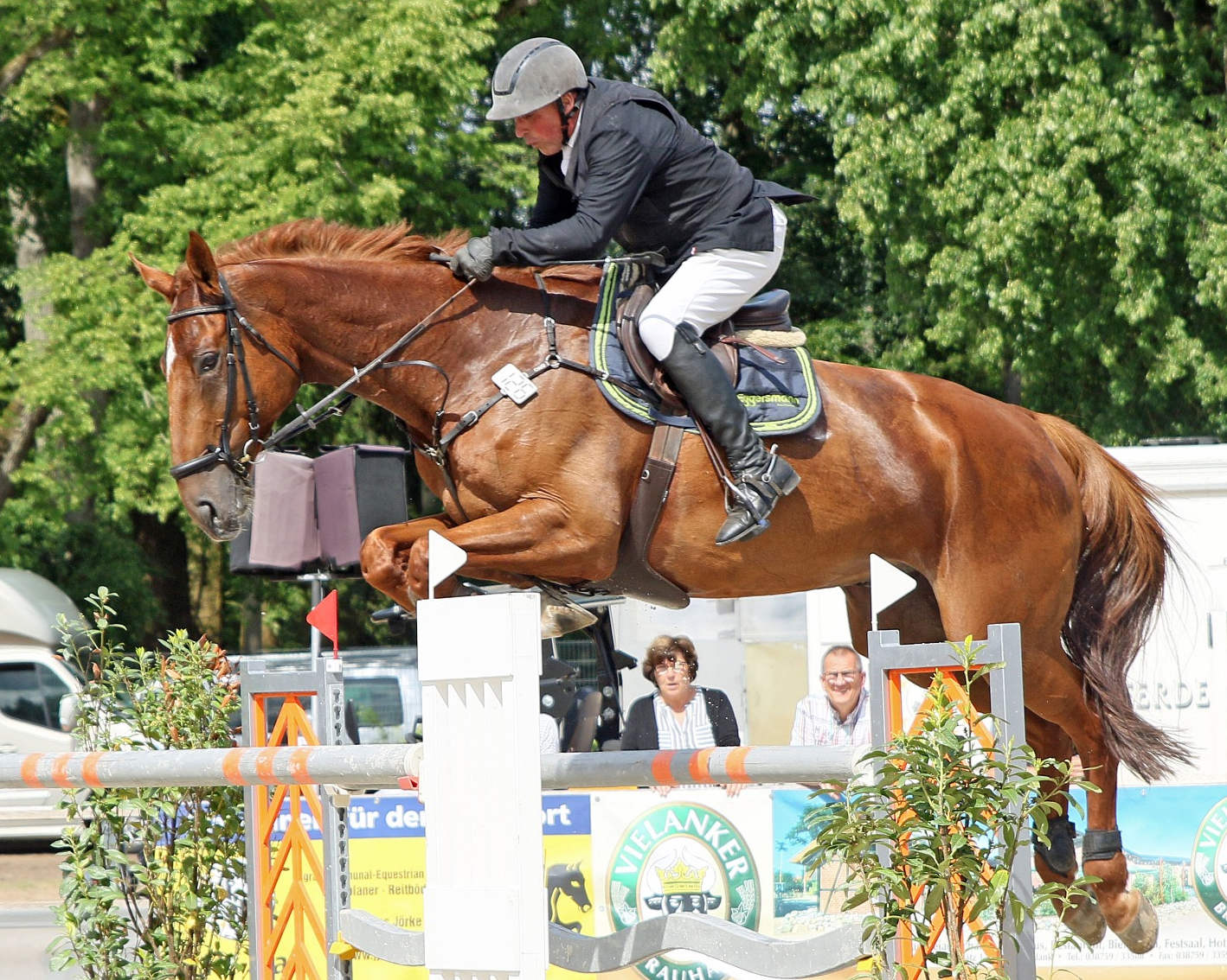Gadow: Jörg Möller gewann die Qualkifikation zum Partner-Pferd-Cup
