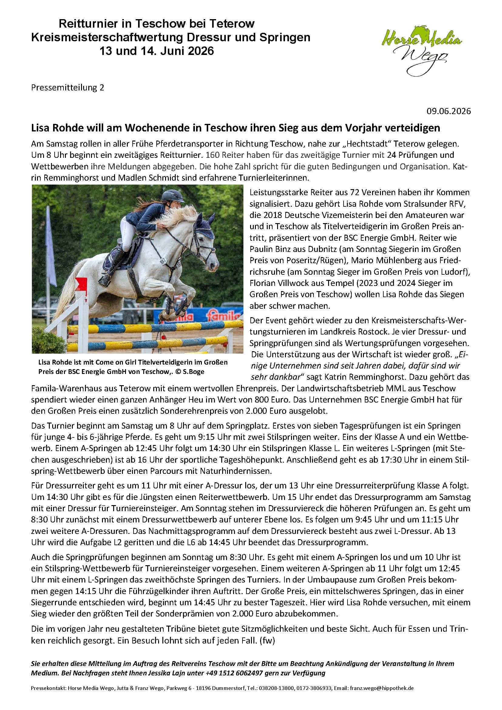 Bildunterschrift eintragen