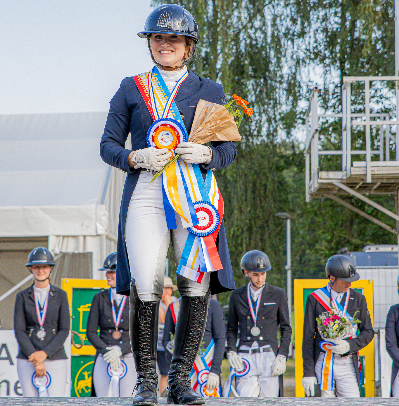 Dressur Ü26 Amateur-Championat Kl.S: Gold: Victoria Appendino (RSC Wendorf). © Sophia Boge