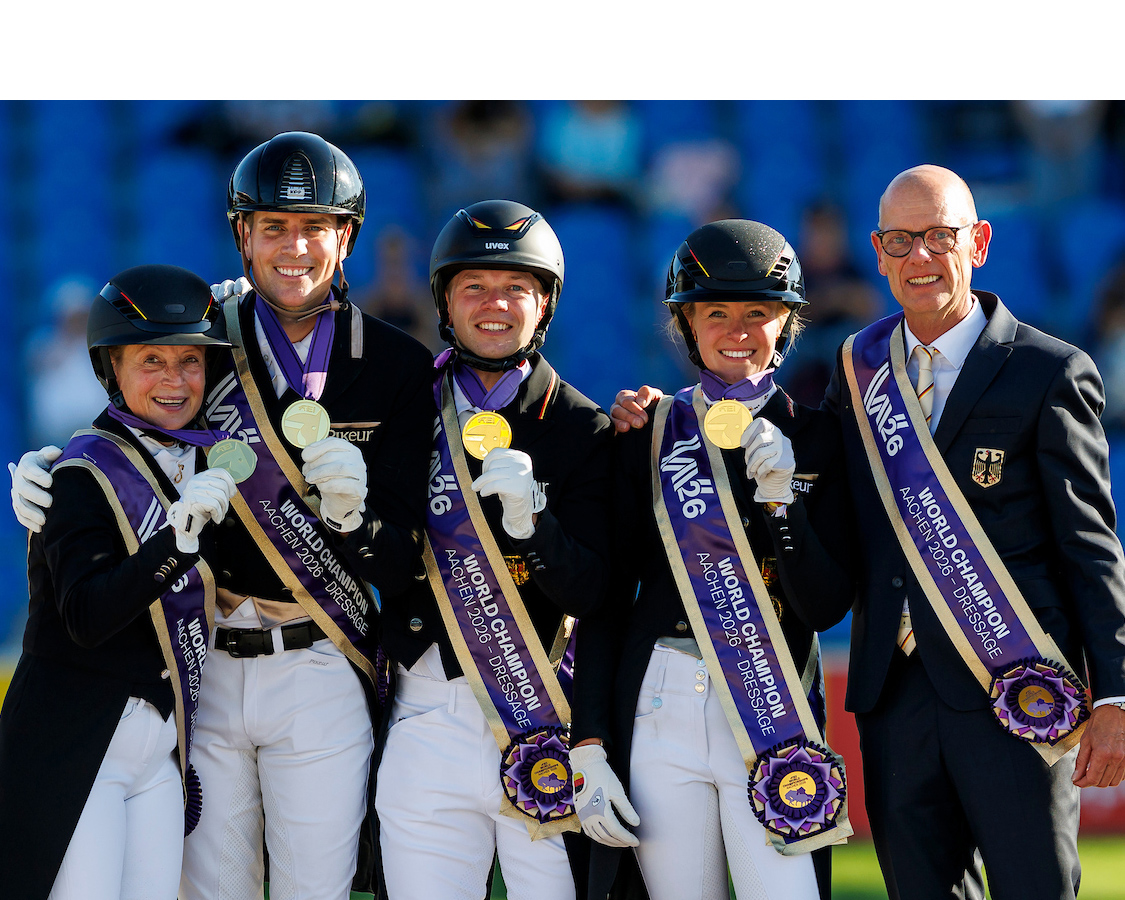 WM Aachen: Gold für deutsches Dressurteam