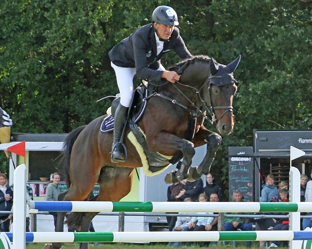 Crivitz: Andre Thieme gewann den Großen Preis und das Championat