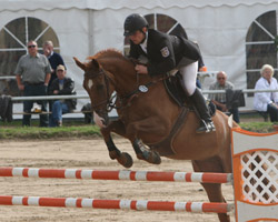 Im Großen Preis ritt der Rüganer Lars Köhler Woody auf den 2. Platz.
