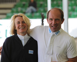 Sie arbeiten schon lange in großer Eintracht zusammen, wohnen zusammen und sind nun ein Ehepaar - Astrid und Holger Wulschner. Foto: Jutta Wego