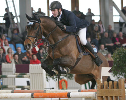 Platz 5 mit Cefalo im Eröffnungsspringen, zwei schleifen mit Coeur de Lion und Zweiter mit Cavity G im hauptspringen am Samstag - für Holger Wulschner läuft es in London recht gut. Foto: Jutta Wego