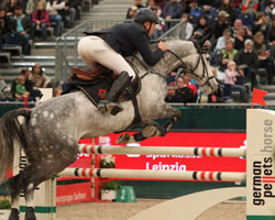 Heiko Schmidt mit Levistus. Foto: Wego