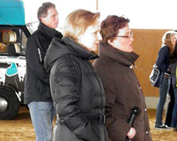 Tanjana Zahn, Initiatorin des Seminars in Reez, und Ausbilderin Gudrun Hofinga. Foto: privat