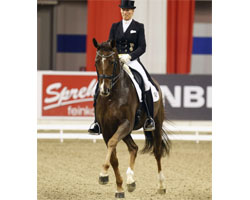 Brigitte Wittig gewann nach dem Grand Prix auch den Grand Prix Special mit Blind Date. Foto_ Lafrentz