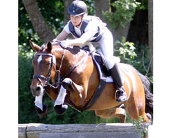 Mitfavoritin Lena Rieckhof lag mit Celine auf Medaillenkrs bei den Ponyreitern und hatte im Springen großes Pech.