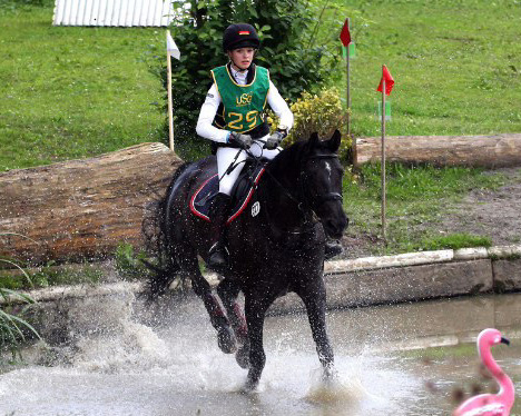 Mit Sarotti lieferte die 14-jährige Flora Reemtsma auf Platz 17 das beste Mannschaftsergebnis für MV. Foto: Lohrmann