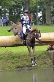 WBFSH-punktbestes Buschpferd: SF-Wallach Opgun Louvo mit Sandra Auffarth  © Julia Rau