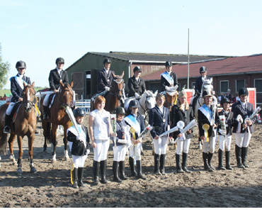 Die Sieger und Medaillengewinner der 15. Kreis- Kinder- & Jugendsportspiele des Kreises Nordvorpommern 2011. Foto: privat