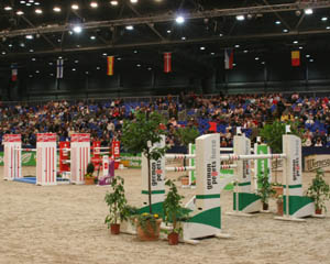 Die Leipziger Messehallen erwarten die besten Reiter der Welt. Foto: Jutta Wego