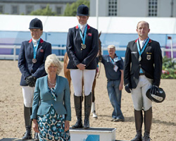 Vizeeuropameisterin Piggy French gewann den Test-Event von London; der Deutsche Michael Jung aus Horb wurde Zweiter, Rang 3 ging an Pippa Funnell