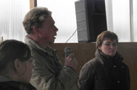 Reitlehrer und Reezer Reitanlagenbetreiber Andreas Zahn und Seminarleiterin Gudrun Hofinga.