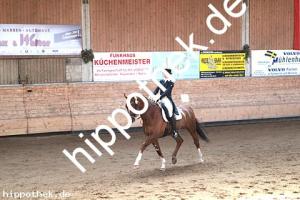 2015-04-18: Semino  bei Dressurturnier in Zierow
