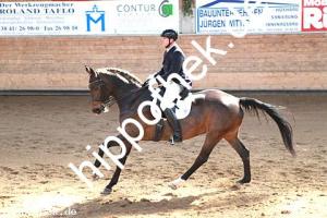 2015-04-18: Royal Rosy  bei Dressurturnier in Zierow