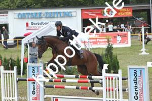 2021-08-01: Christian  bei Reitturnier in Blowatz