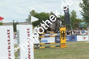 2025-07-06: Cody  bei Reitturnier in Dersekow